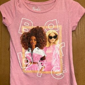 Barbie Graphic Pink Kids Tee